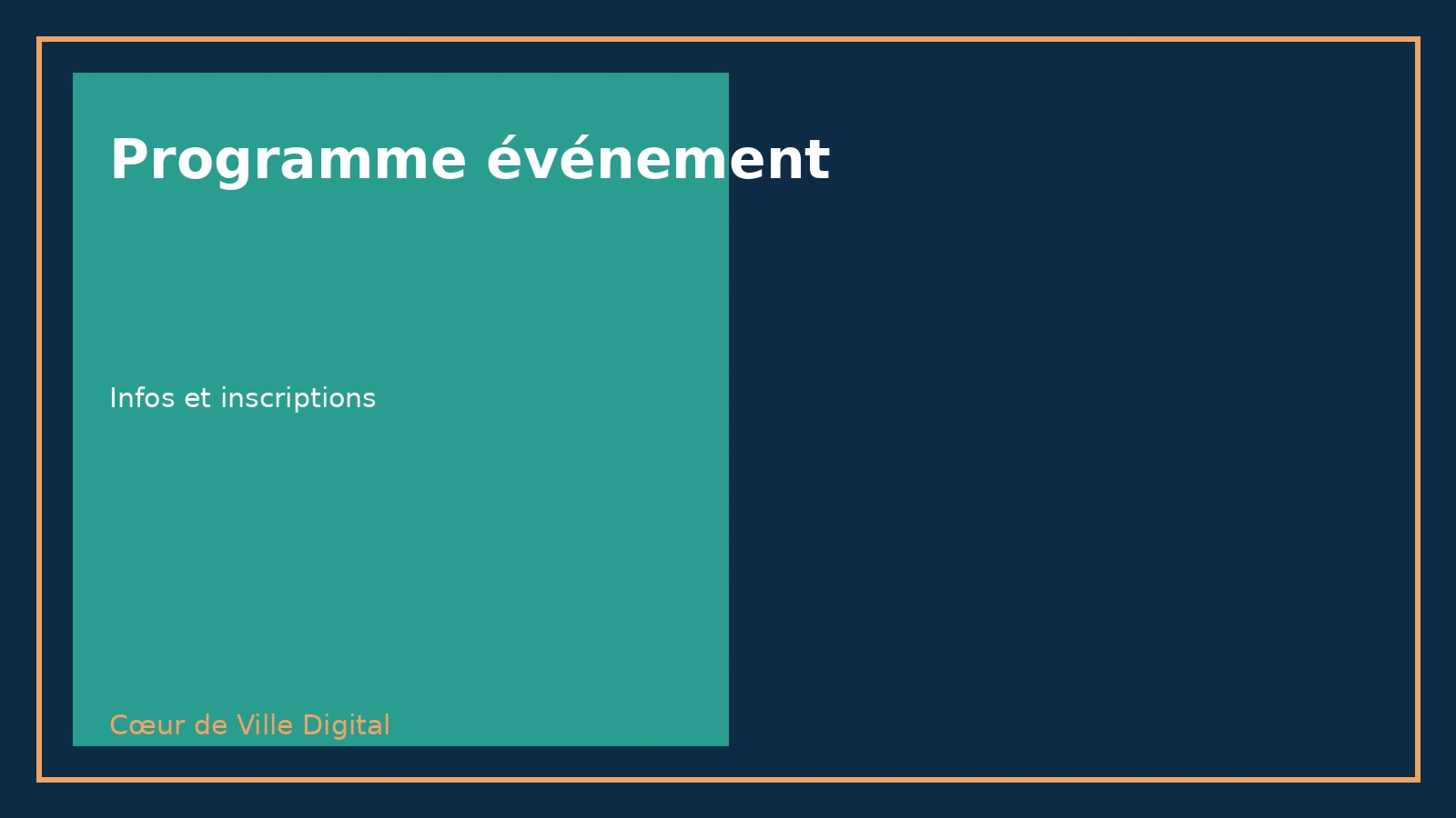 QR code événement
